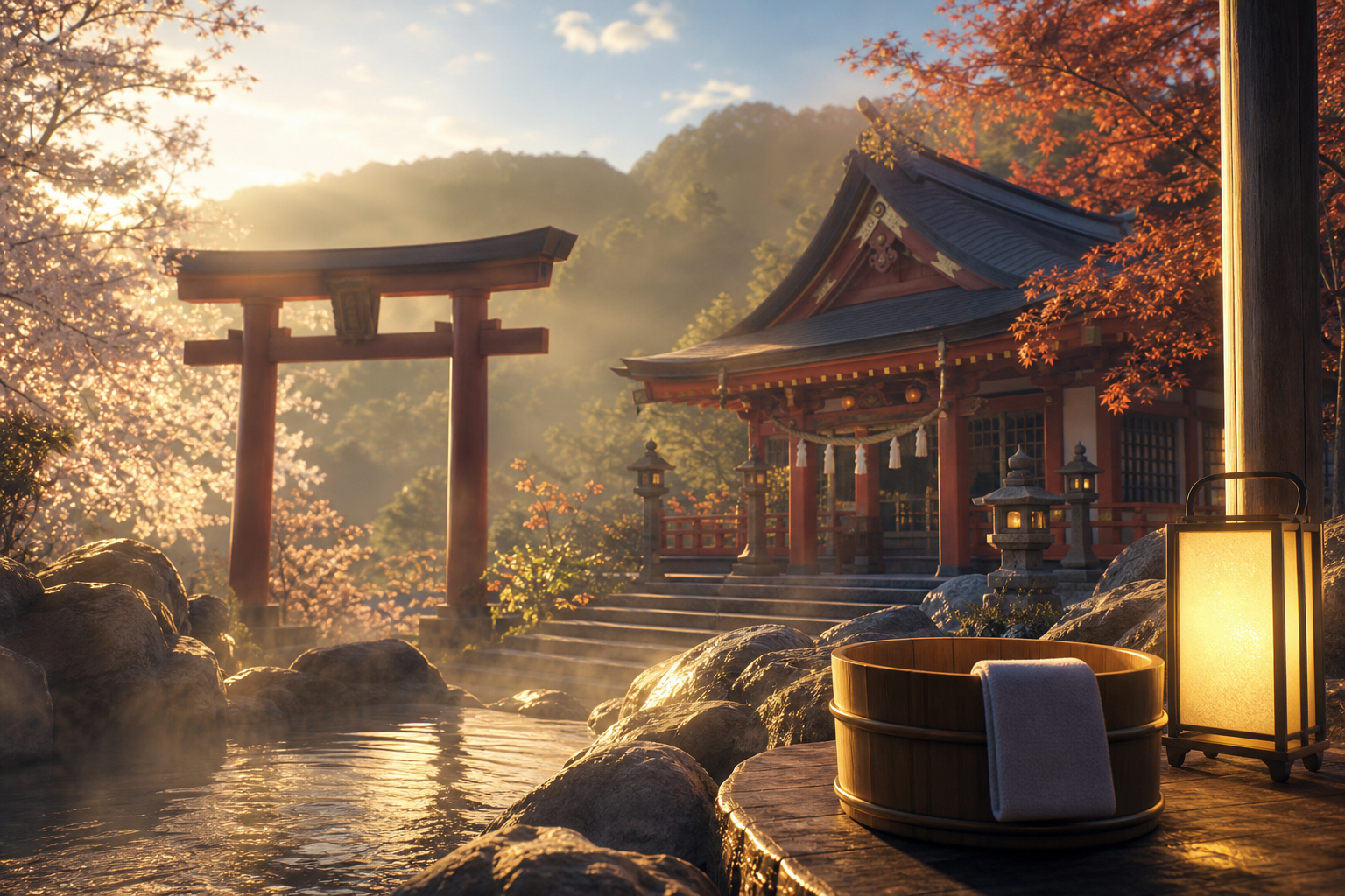 復縁を焦りたくないときに神社へ！温泉と一緒に楽しむ心を整える旅とは？