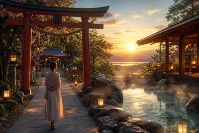 もう一度笑顔になりたいあなたへ！復縁を願いながら神社と温泉を巡る旅！