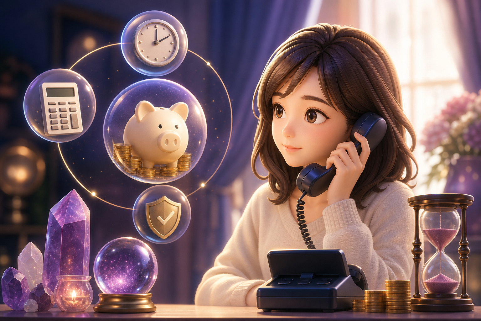 電話占いは高い?料金体系を知って安心して利用するための基礎知識!