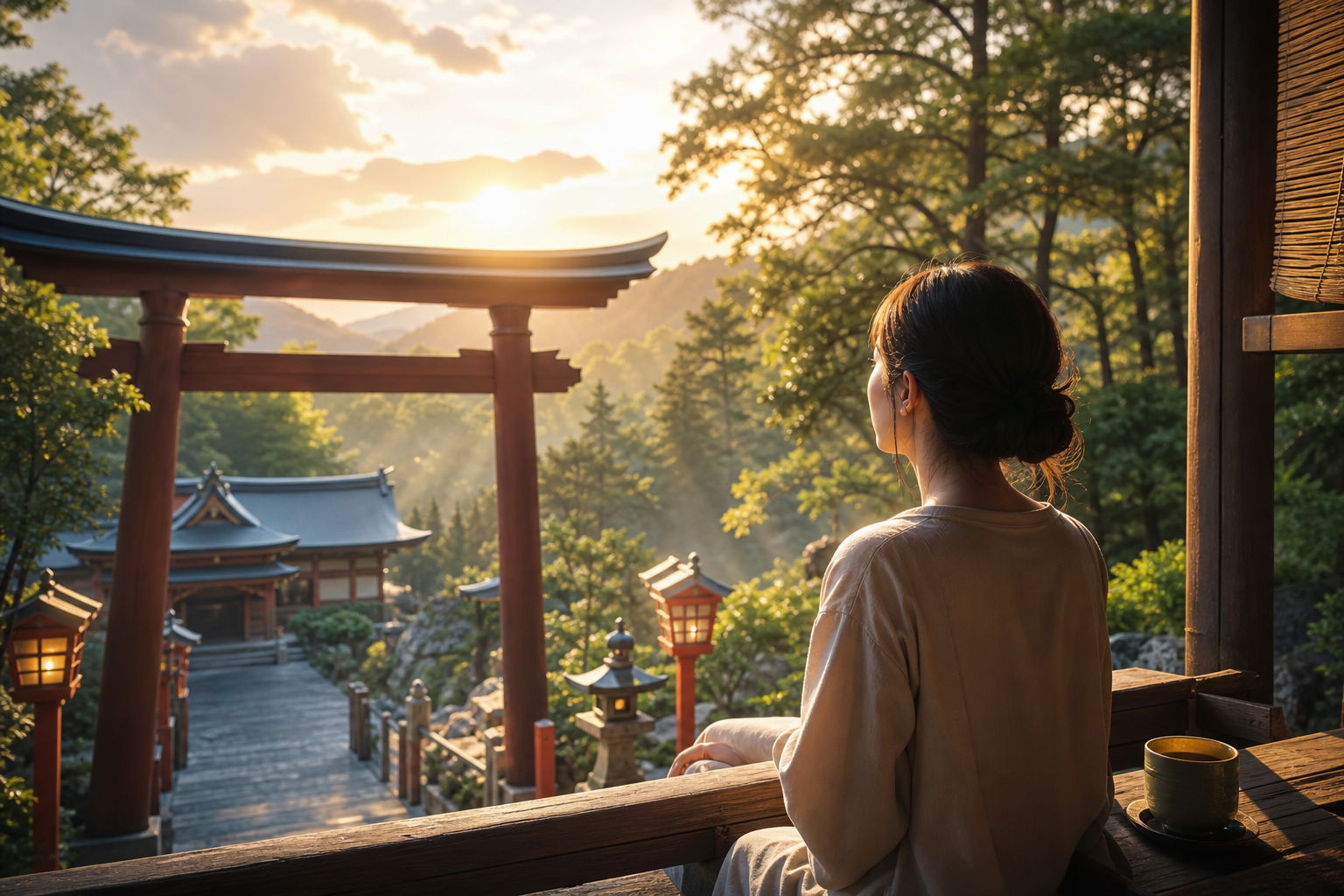 もう一度前を向きたいあなたへ!神社巡りと宿泊で心に余裕を取り戻す旅とは?